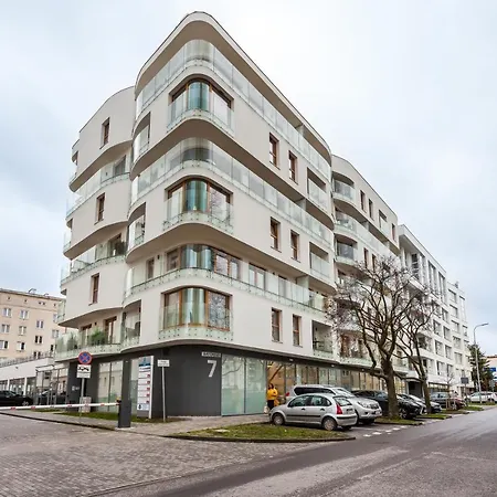 Apartment Black&white - Batory Five Gdynia